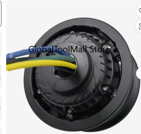 60V 5000W Brushless Hub Motor - 11インチ、52V、60V、72V、120V、5000W、6000W、70mm磁石搭載、高出力、ブラシレス、ギアレス電動スクーター用ハブモーター