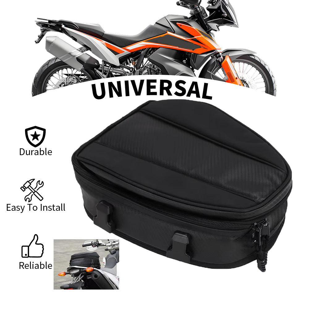 Electric Scooter Rain Cover - オートバイテールバッグ防水リアシートバッグバックパック電動ダートバイクレインカバーライダーパックスクーター荷物バックルストラップ