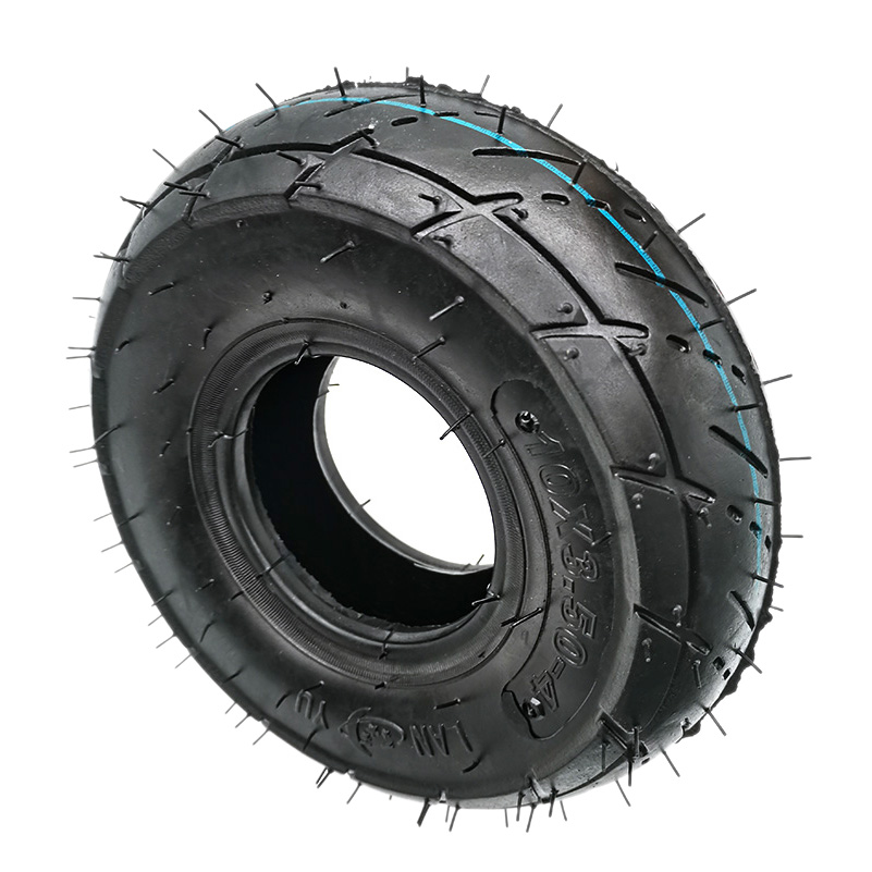 Scooter Tire - 【新商品】10x3.50-4 厚型耐摩耗チューブ付き外装タイヤ。電動トロリースクーター用アクセサリー。
