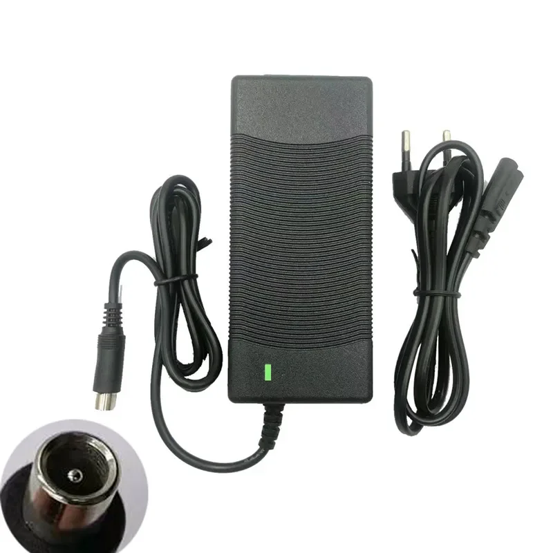 Electric Scooter Charger - 電動スクーター用バッテリー充電器,42v,2a,xiaomi m365,s1,s2,s3,s4用アダプターアクセサリー