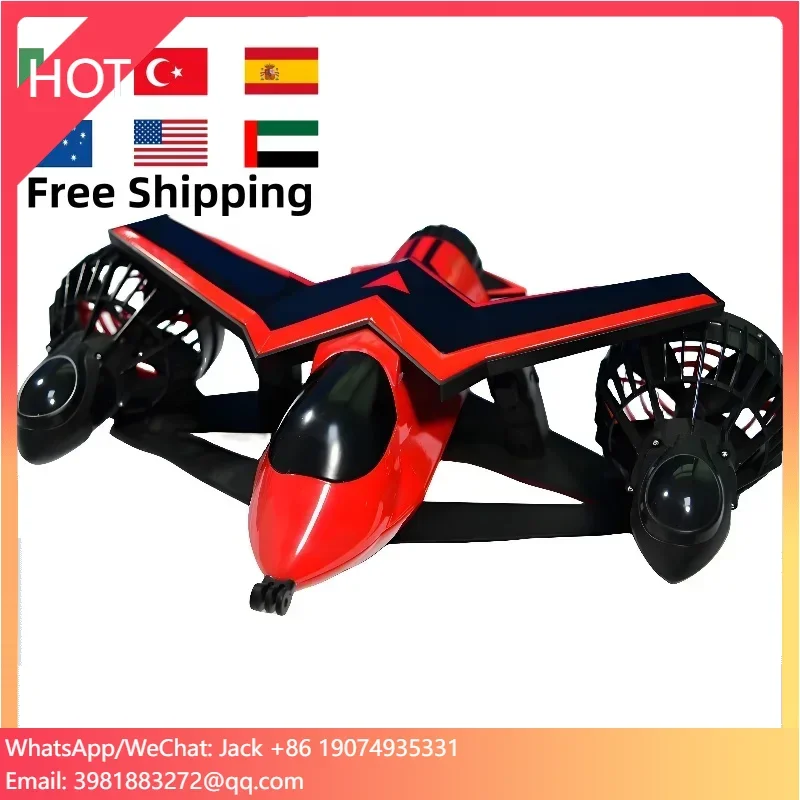 Electric Scooter 500W - USAUTurkeyBRAEITA スマート電動500W水中スクーター（ウォータースポーツ＆ダイビング用）