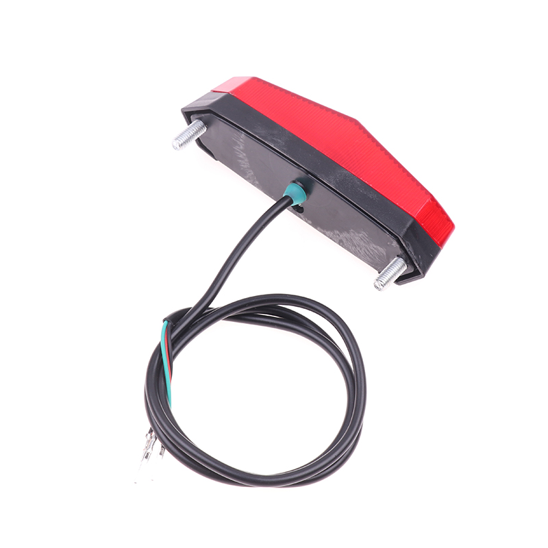 Scooter Electric - 新しい 12V-80V 電動自転車テールライト LED 安全警告リアランプ E-スクーター用電動自転車警告テールライト自転車アクセサリー