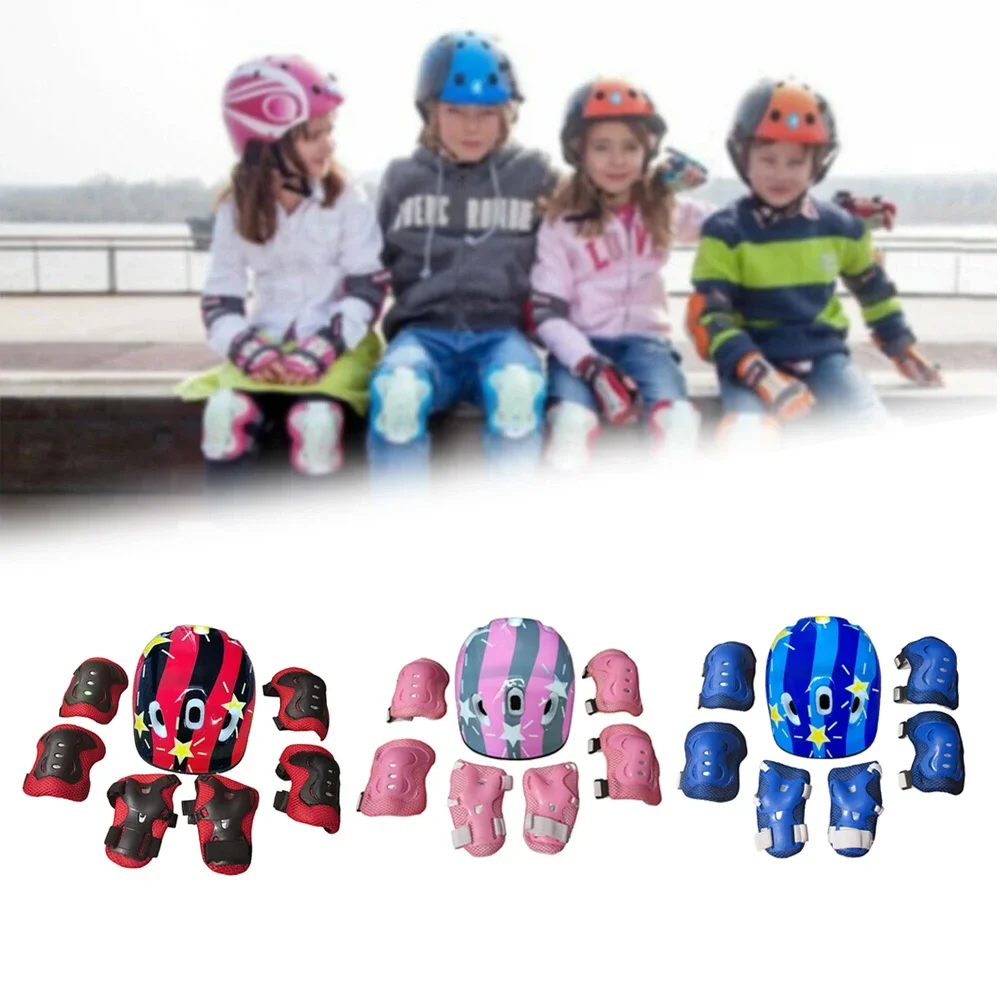 子供用の保護具セット、調節可能なヘルメットと膝パッド、肘パッ - Scooter Helmet Set のレビューと価格