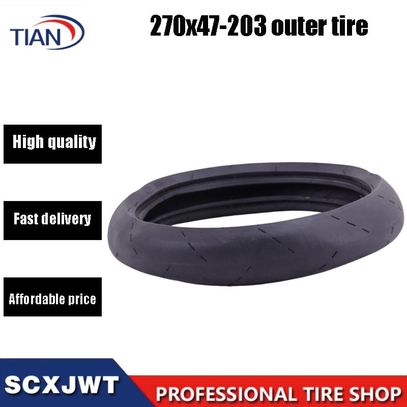 270x47-203の厚みのある耐摩耗性タイヤは、6インチ電 - Scooter Tire のレビューと価格