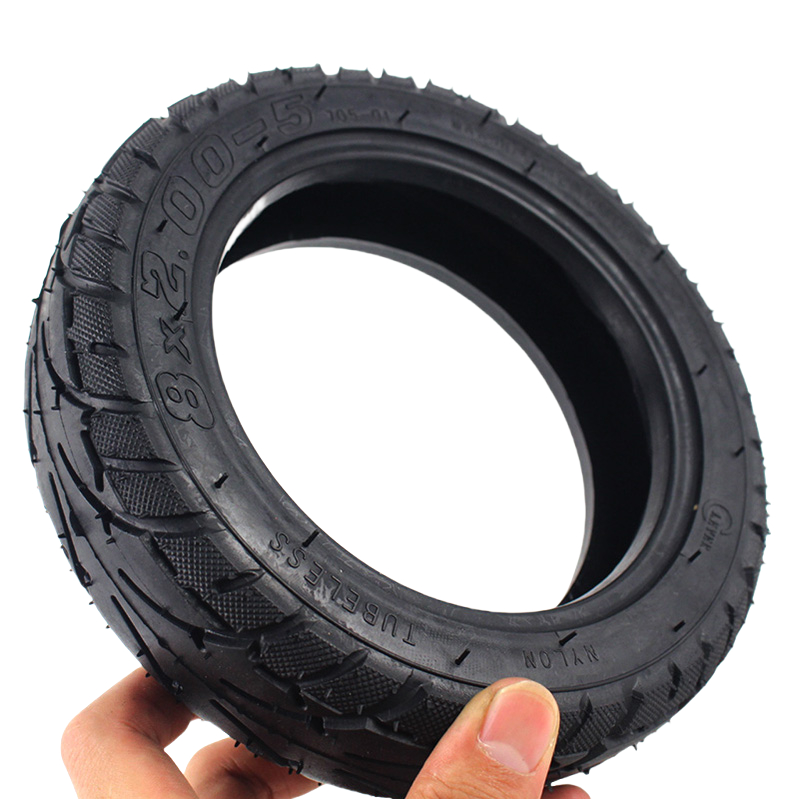 8x2.00-5 ホイールチューブレスタイヤ 2.10-5  - Scooter Tire のレビューと価格