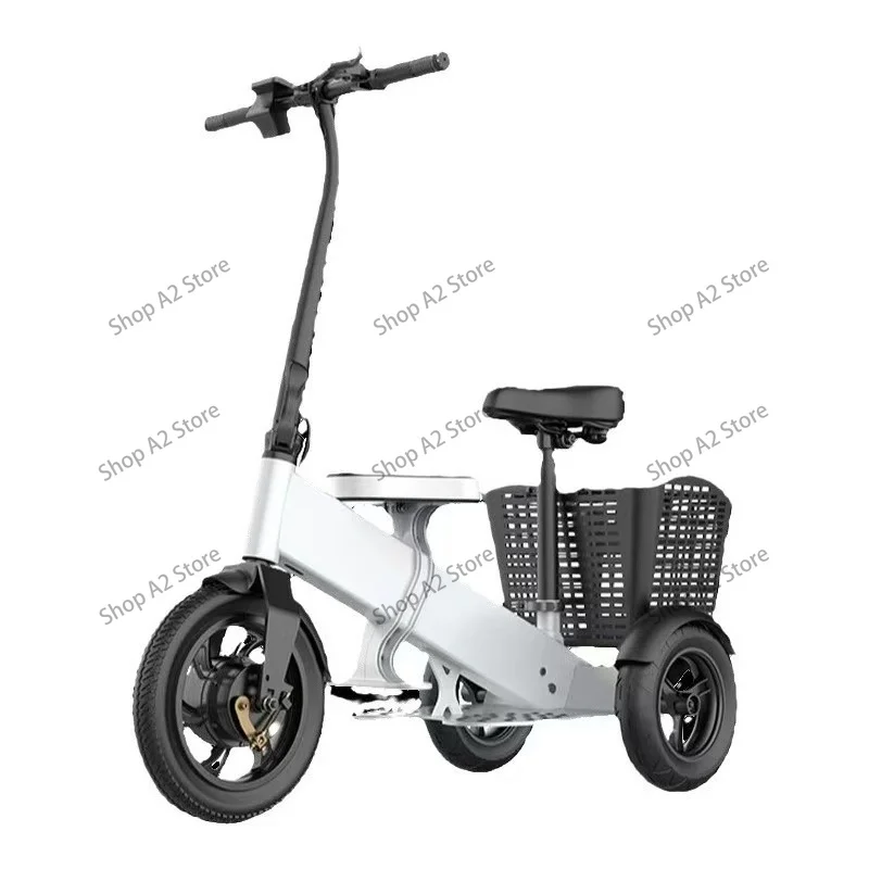 折りたたみ式3輪モビリティスクーター、高齢者向け快適シート付 - Folding Electric Scooter のレビューと価格