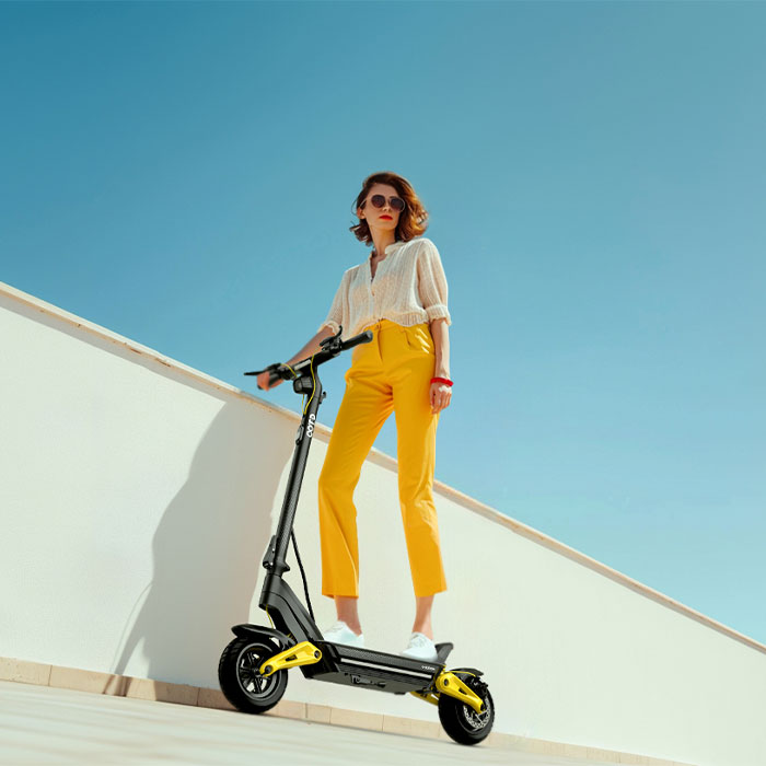 EU在庫 Cタイプ ダンピングデュアルサスペンション 軽量電 - Folding Electric Scooter のレビューと価格