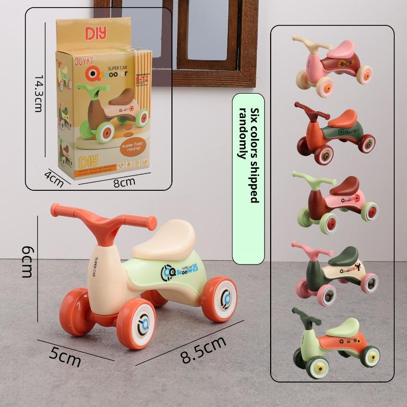 1 個シミュレーションミニかわいい子供用バランスカー四輪ベビ - Scooter Electric のレビューと価格