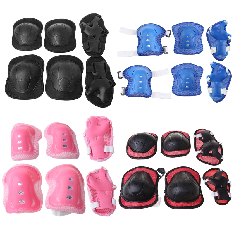 6点セット子供用保護具セット、子供用膝パッド、幼児用膝肘パッ - Scooter Helmet Set のレビューと価格