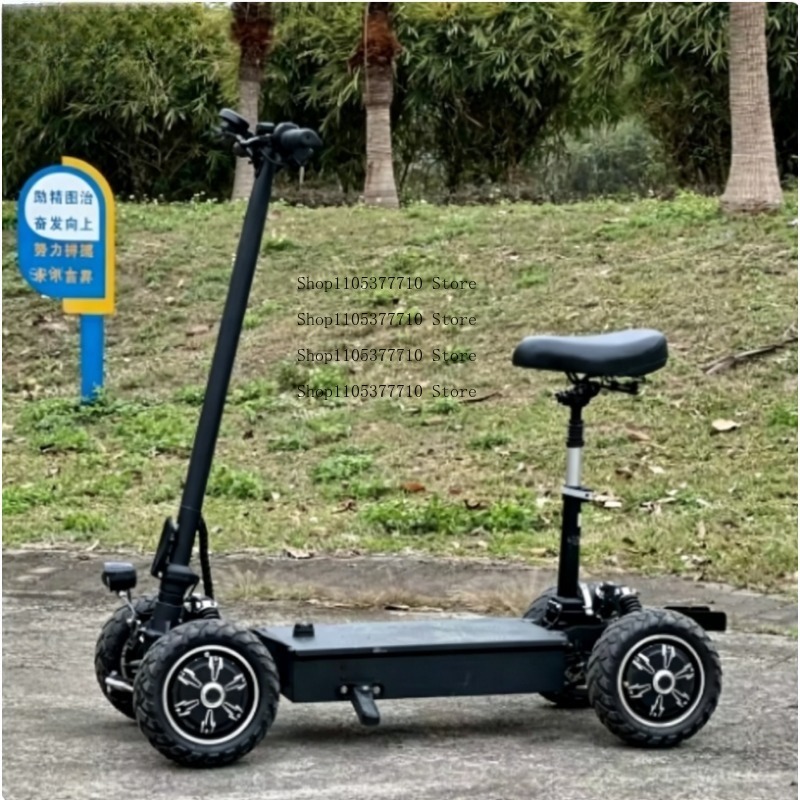 電動四輪スクーター ゴルフチャーター車 屋外用車 折りたたみ - Folding Electric Scooter のレビューと価格